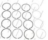 ISUZU 8942478670 Piston Ring Kit